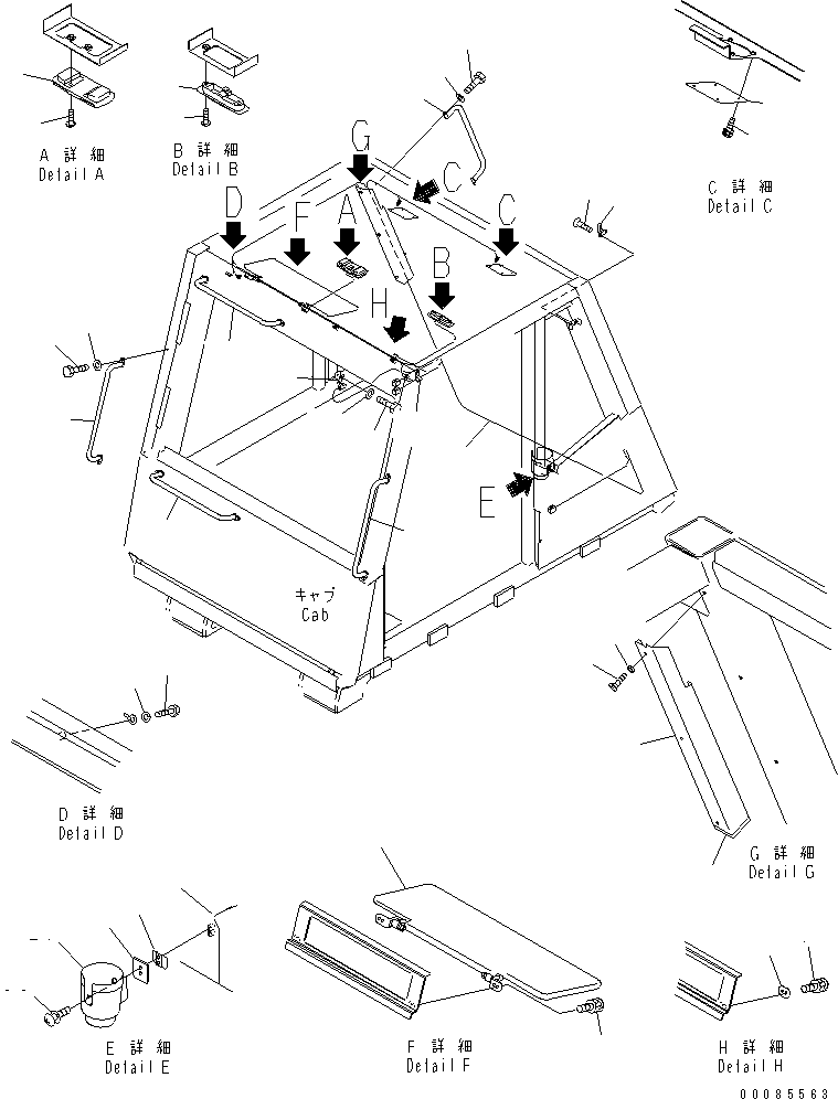 Dump Trucks Komatsu / HD605-7R S/N 15001-15351 (W/O EGR)(hd605-1c) / OPERATOR