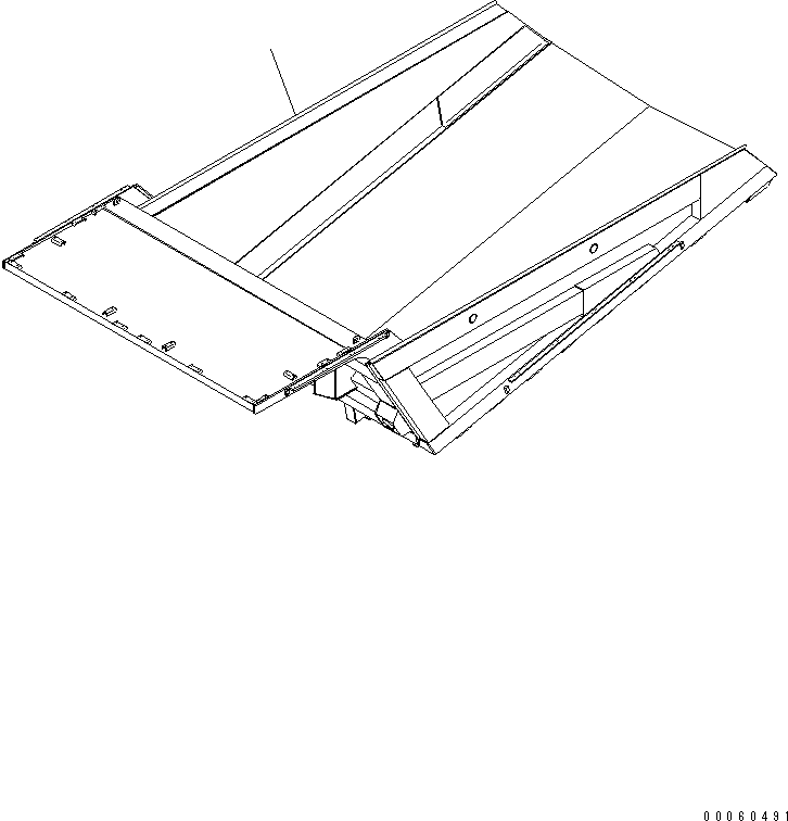Dump Trucks Komatsu / HD605-7R S/N 15001-15351 (W/O EGR)(hd605-1c) / BODY (BOLT ON TYPE GUARD)(#15001-)(390020 : T3100-01B0)