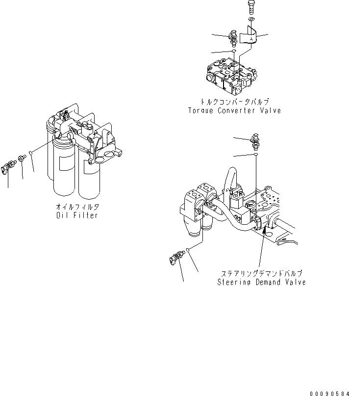 Dump Trucks Komatsu / HD605-7R S/N 15001-15351 (W/O EGR)(hd605-1c) / PM2 SERVICE KIT(#15001-)(480010 : W0111-01A0)