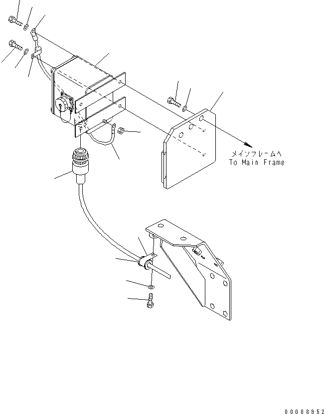 Dump Trucks Komatsu / HD605-7R S/N 15001-15351 (W/O EGR)(hd605-1c) / ENGINE OIL PAN AND COOLANT HEATER(#15025-)(480080 : W3114-01B0)