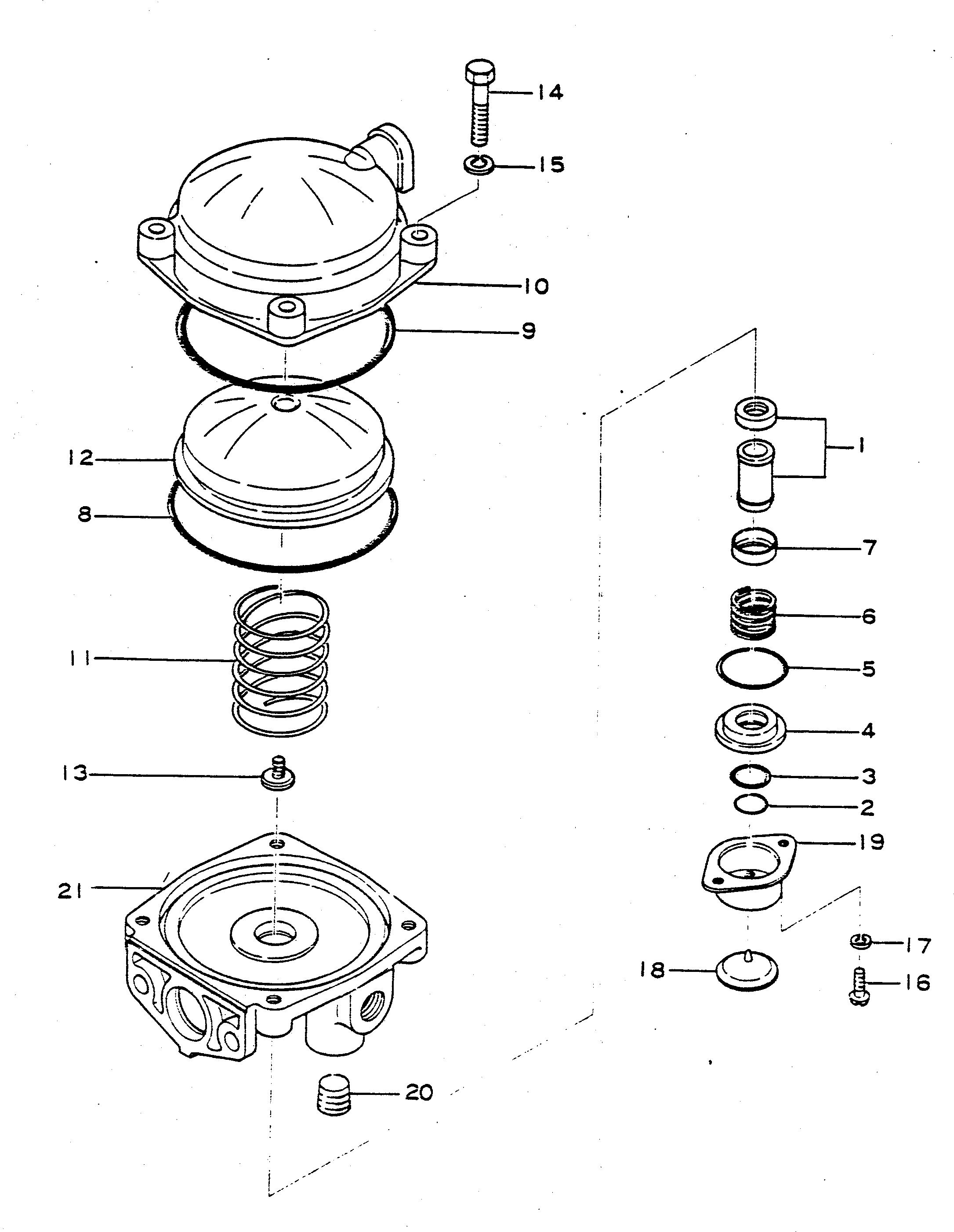 Dump Trucks Komatsu / HD680-2 S/N 1002-UP(hd680-2c) / RELAY VALVE(090180 : 345)