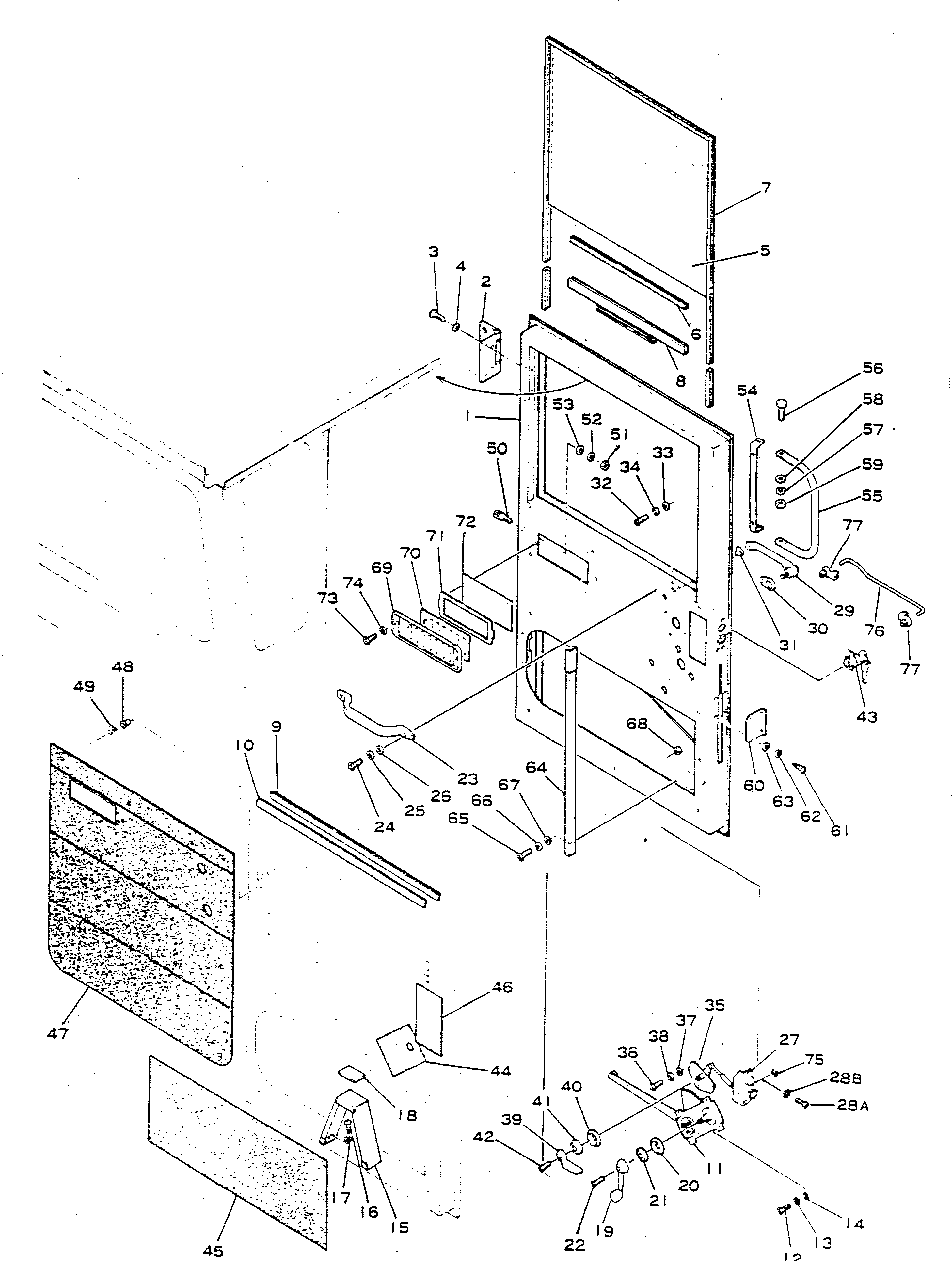 Dump Trucks Komatsu / HD680-2 S/N 1002-UP(hd680-2c) / DOOR ? L.H.(150130 : 533)