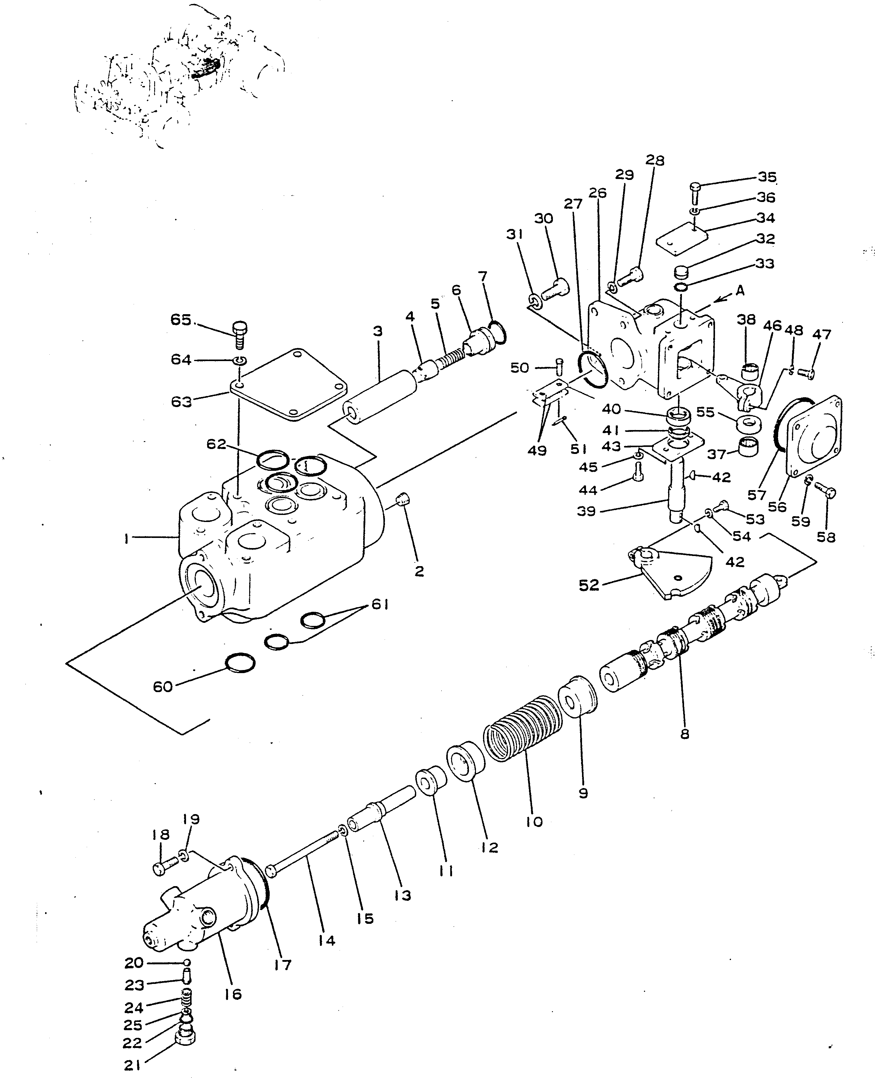 Dump Trucks Komatsu / HD680-2 S/N 1002-UP(hd680-2c) / HOIST VALVE(#1079-)(180110 : 622A)