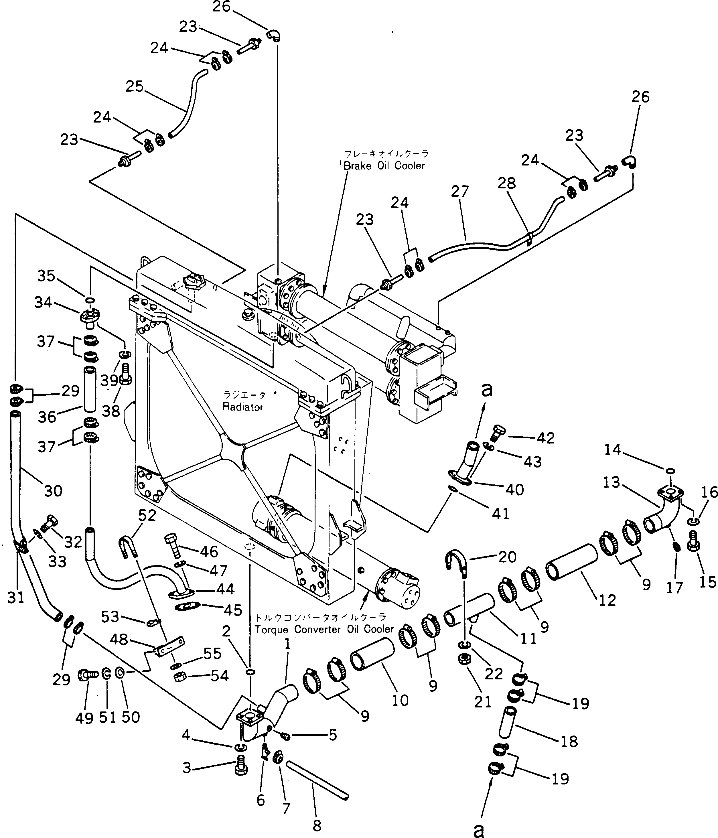 Dump Trucks Komatsu / HD785-1S S/N 1002-UP(hd785-0r) / RADIATOR PIPING (2/2)(030120 : 138)