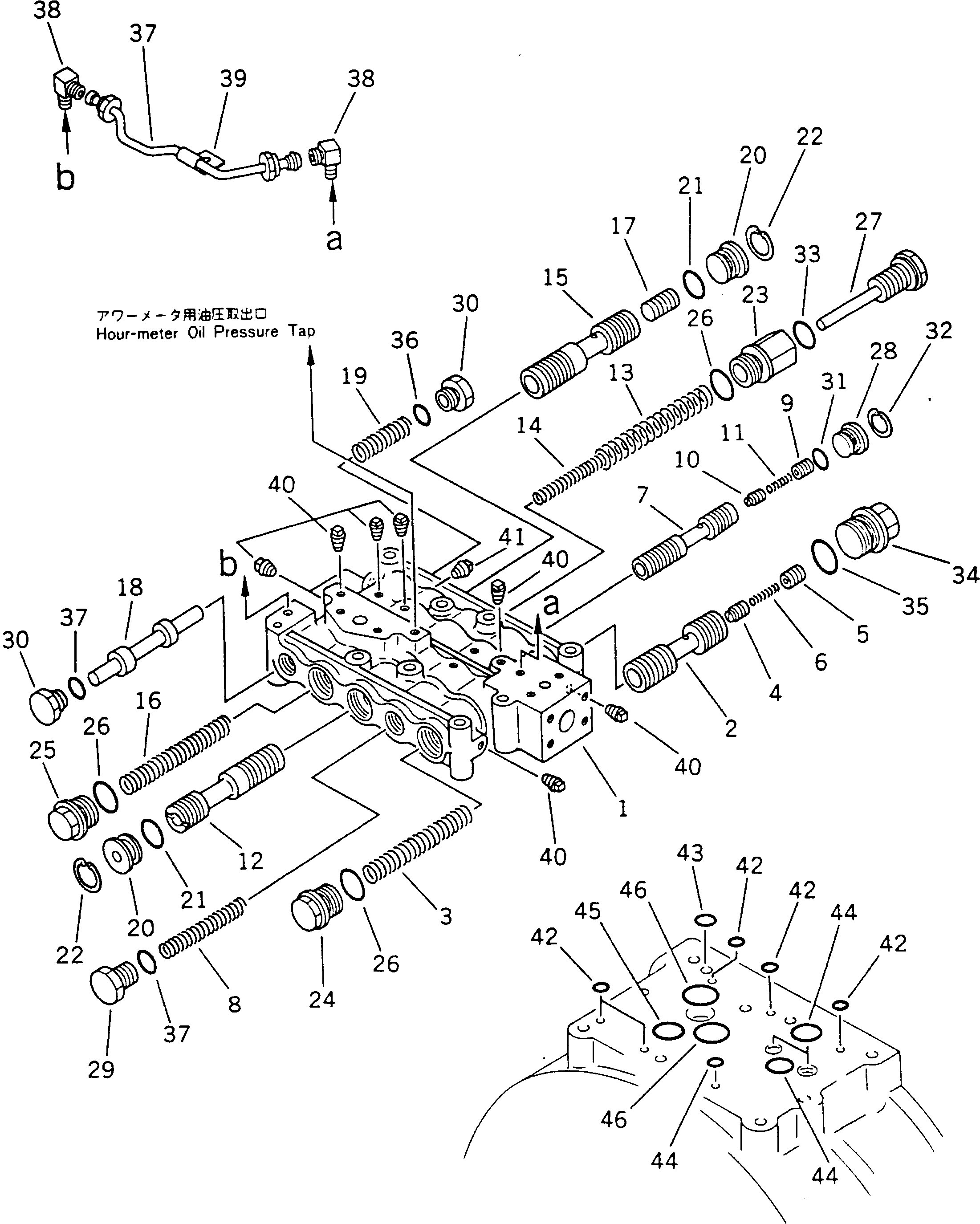Dump Trucks Komatsu / HD785-1S S/N 1002-UP(hd785-0r) / TORQUE CONVERTER CONTROL VALVE(060060 : 229)
