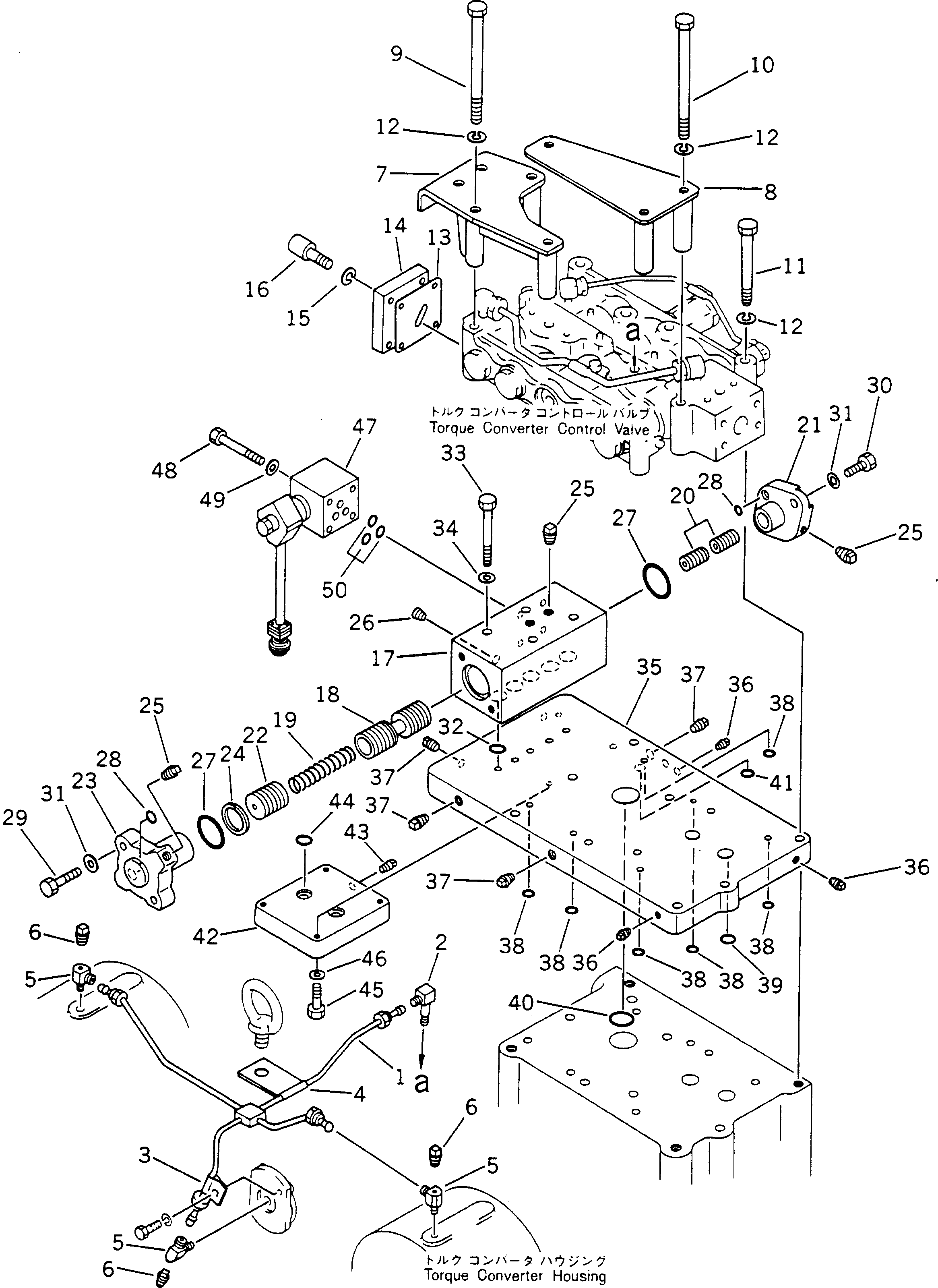 Dump Trucks Komatsu / HD785-1S S/N 1002-UP(hd785-0r) / TORQUE CONVERTER PIPING AND SOLENOID VALVE(060080 : 233)