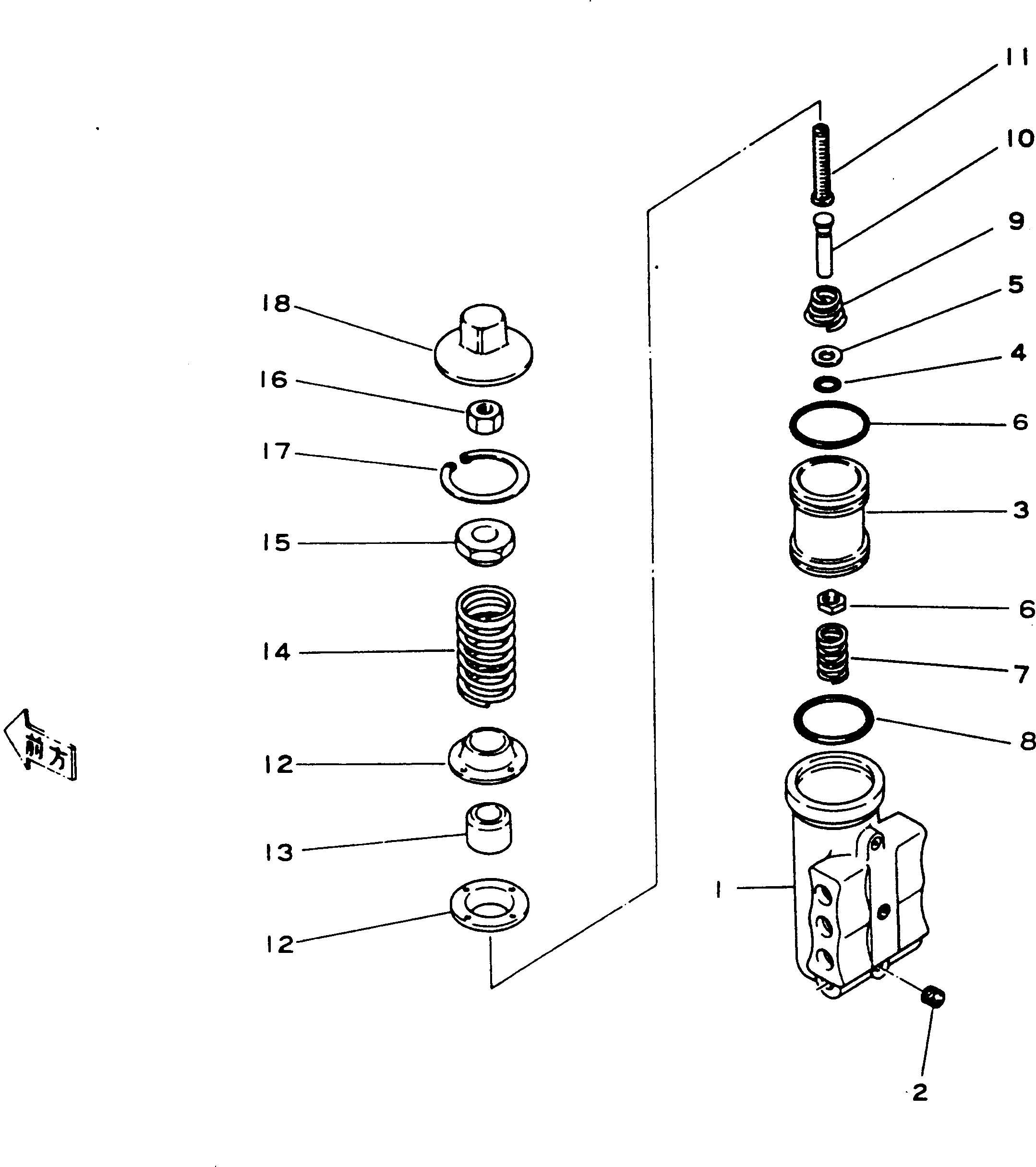 Dump Trucks Komatsu / HD785-1S S/N 1002-UP(hd785-0r) / AIR GOVERNOR(090160 : 346)