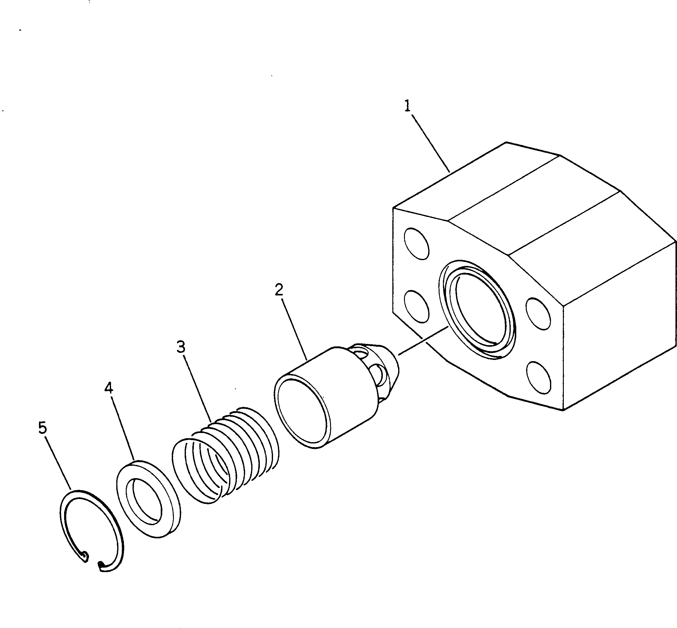 Dump Trucks Komatsu / HD785-1S S/N 1002-UP(hd785-0r) / CHECK VALVE(180100 : 627)