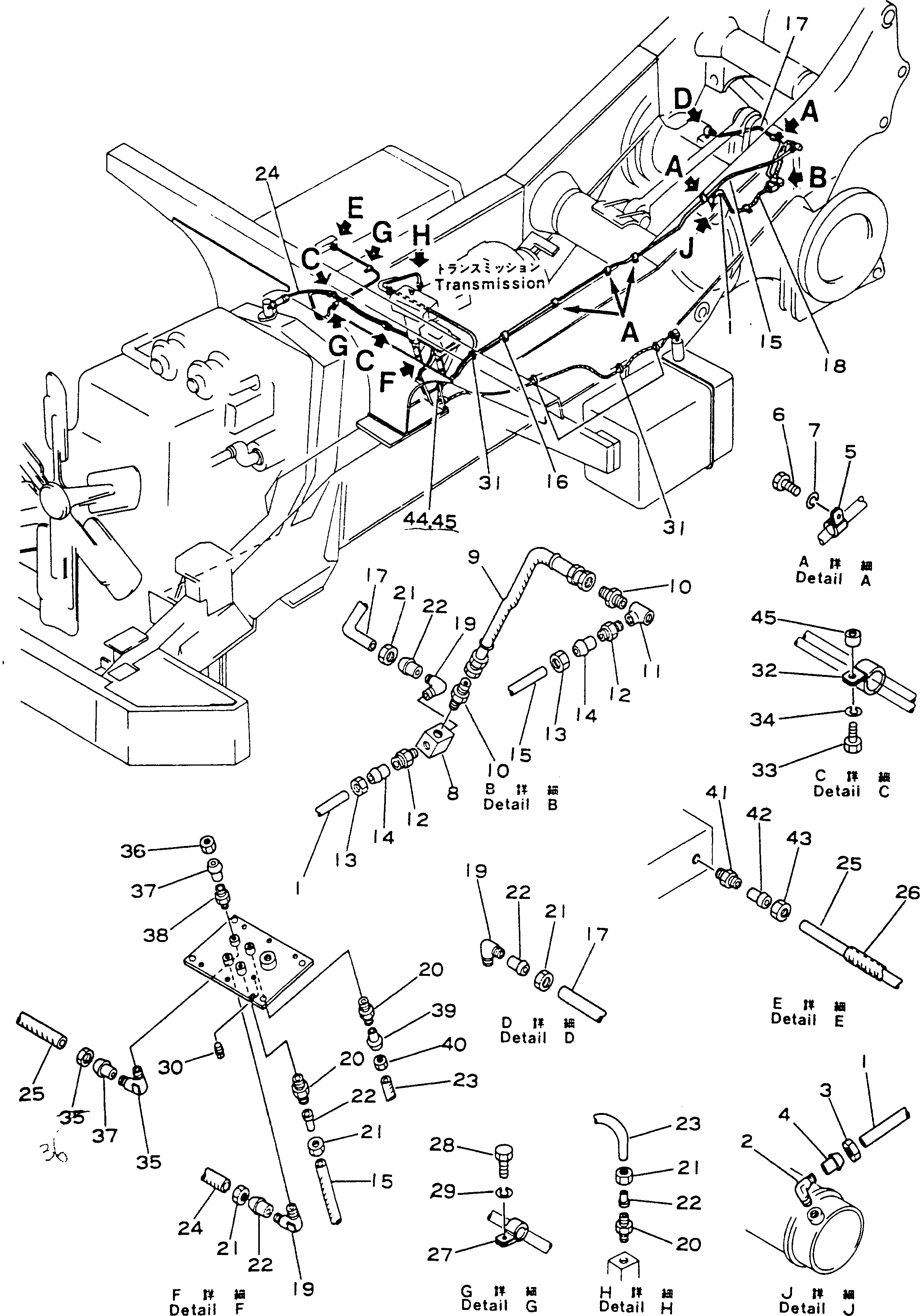 Dump Trucks Komatsu / HD785-1S S/N 1002-UP(hd785-0r) / BREATHER SYSTEM (2/2)(240090 : 862)