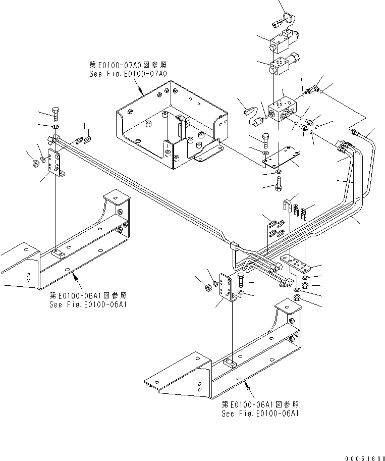 Komatsu parts book diagram for HD785-7 S/N 7001-8172: EXHAUST BRAKE VALVE(#7001-7168)