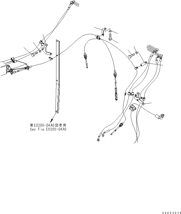 Komatsu parts book diagram for HD785-7 S/N 7001-8172: EXHAUST BRAKE (BRACKET)(#7001-7168)