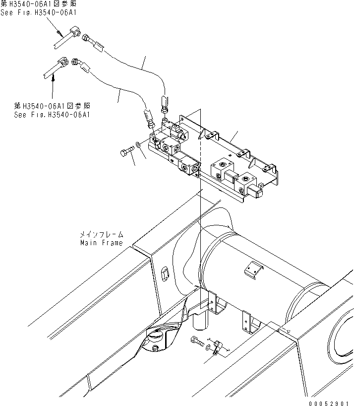 Komatsu parts book diagram for HD785-7 S/N 7001-8172: ABS/ASR CHASSIS (VALVE)(#7001-7168)