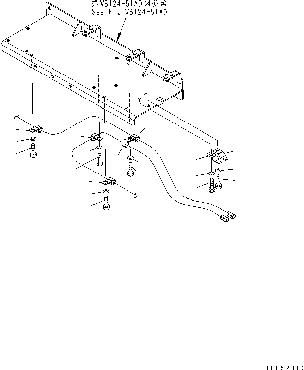 Komatsu parts book diagram for HD785-7 S/N 7001-8172: ABS/ASR CHASSIS (AXLE SENSOR)(#7001-7168)