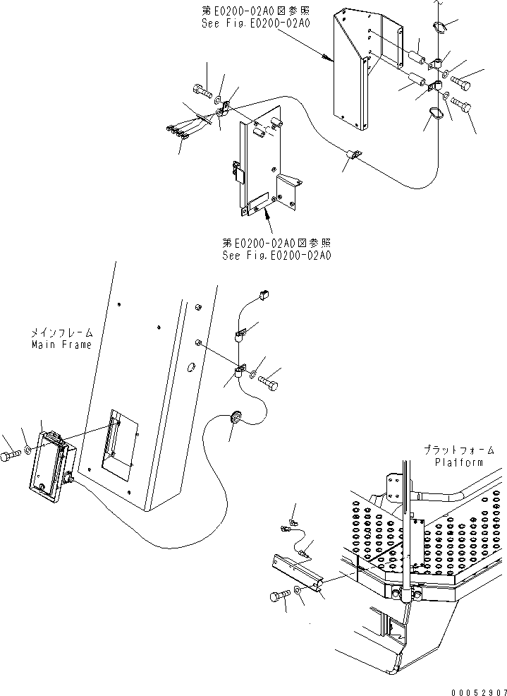 Komatsu parts book diagram for HD785-7 S/N 7001-8172: VEHICLE HEALTH MONITORING SYSTEM(#7001-7168)