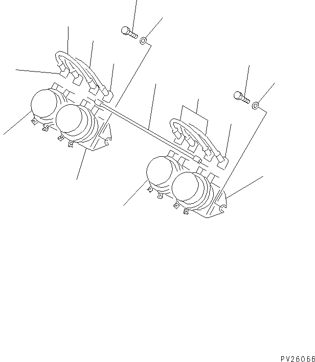 Komatsu parts book diagram for HD985-5 S/N 1021-UP: ELECTRICAL SYSTEM (6/7) (BATTERY SWITCH)