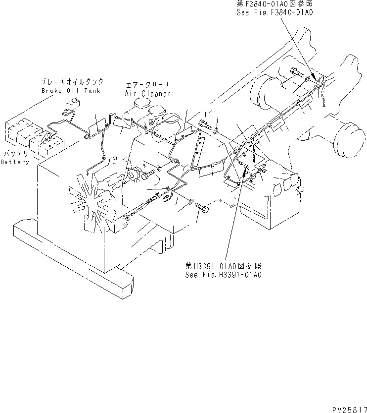 Komatsu parts book diagram for HD985-5 S/N 1021-UP: PMC WIRING