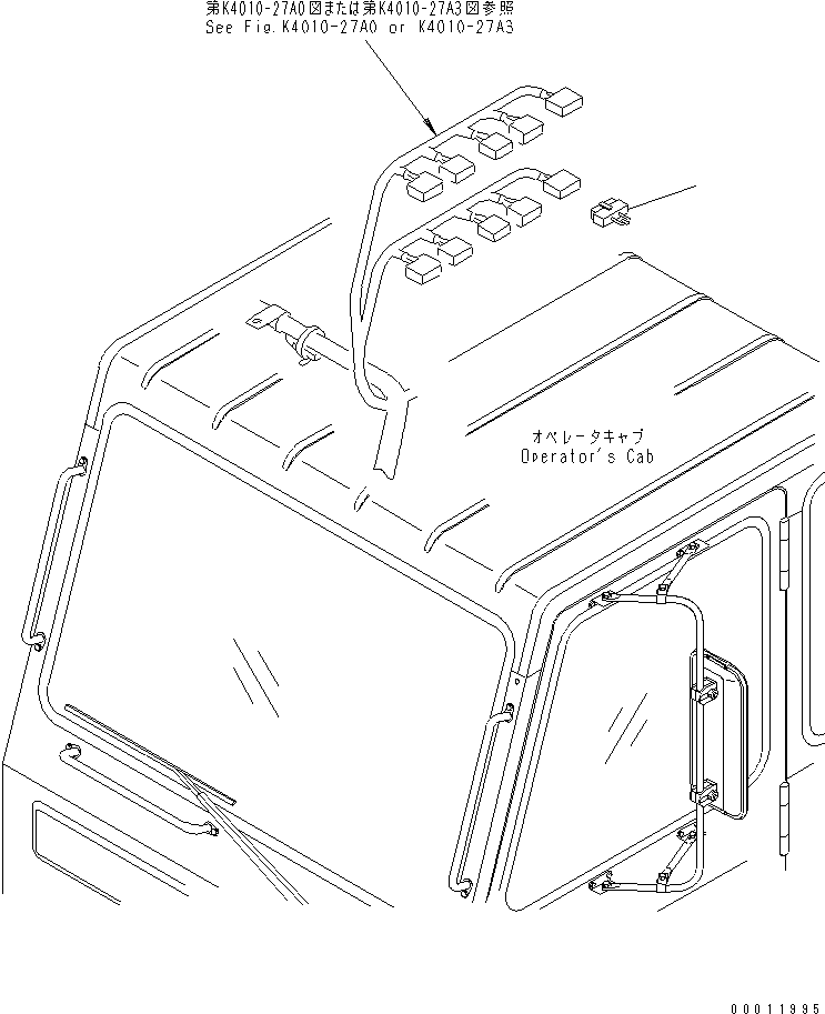 Komatsu parts book diagram for HD985-5 S/N 1021-UP: FLOOR (PMC CONTROLLER) (PMC LESS)
