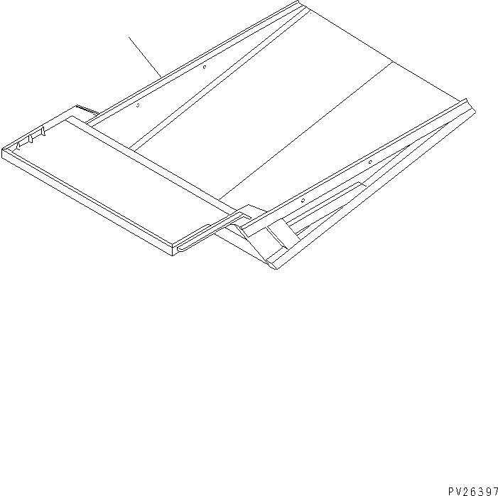 Komatsu parts book diagram for HD985-5 S/N 1021-UP: BODY