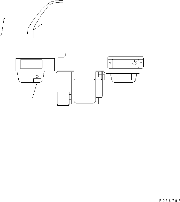 Komatsu parts book diagram for HD985-5 S/N 1021-UP: PLATES (MANUAL LUB. SWITCH) (JAPANESE)