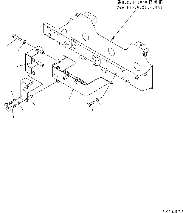 Komatsu parts book diagram for HD985-5 S/N 1021-UP: AUTO RETARDER