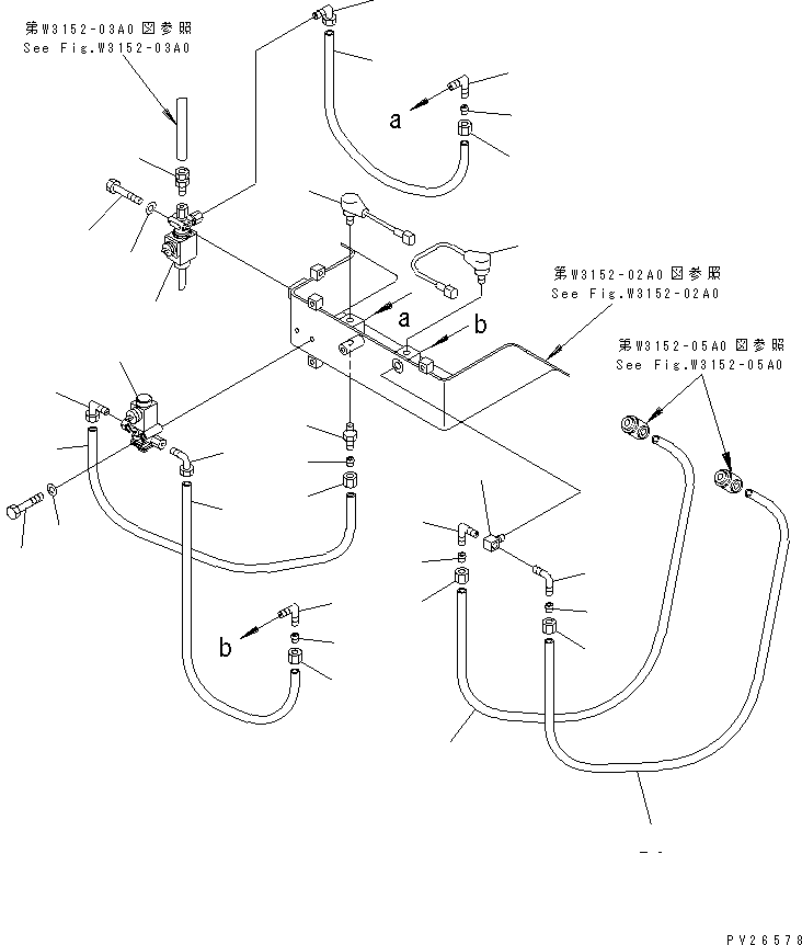 Komatsu parts book diagram for HD985-5 S/N 1021-UP: AUTO RETARDER
