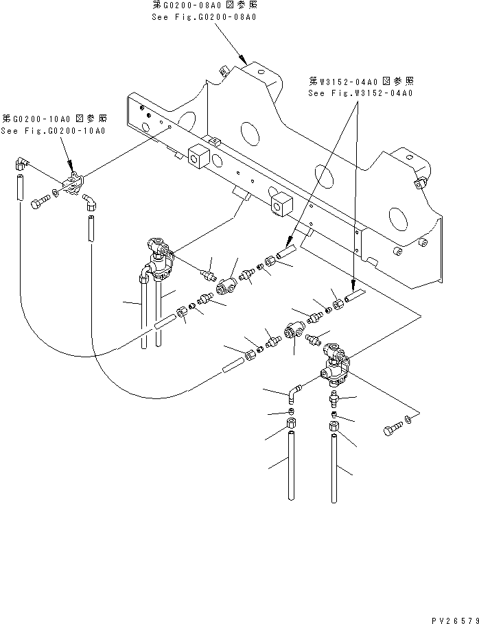 Komatsu parts book diagram for HD985-5 S/N 1021-UP: AUTO RETARDER