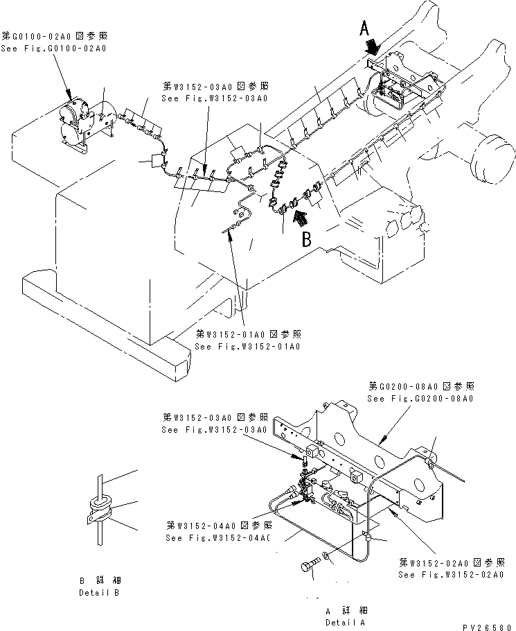 Komatsu parts book diagram for HD985-5 S/N 1021-UP: AUTO RETARDER