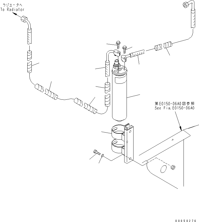 Dump Trucks Komatsu / HM300-2 S/N 2001-2784 (ecot3)(hm300-0c) / BATTERY BOX (RECEIVER)(#2001-)(120120 : E0150-10A0)