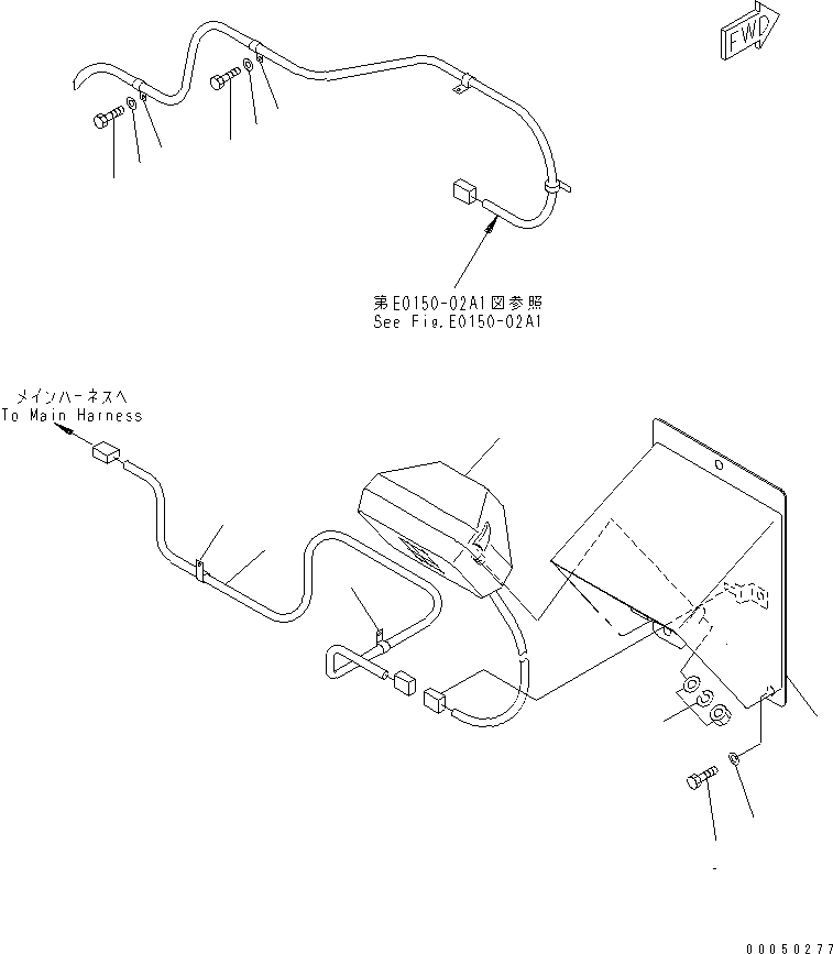Dump Trucks Komatsu / HM300-2 S/N 2001-2784 (ecot3)(hm300-0c) / SIDE LAMP(#2001-)(120260 : E0350-01A0)