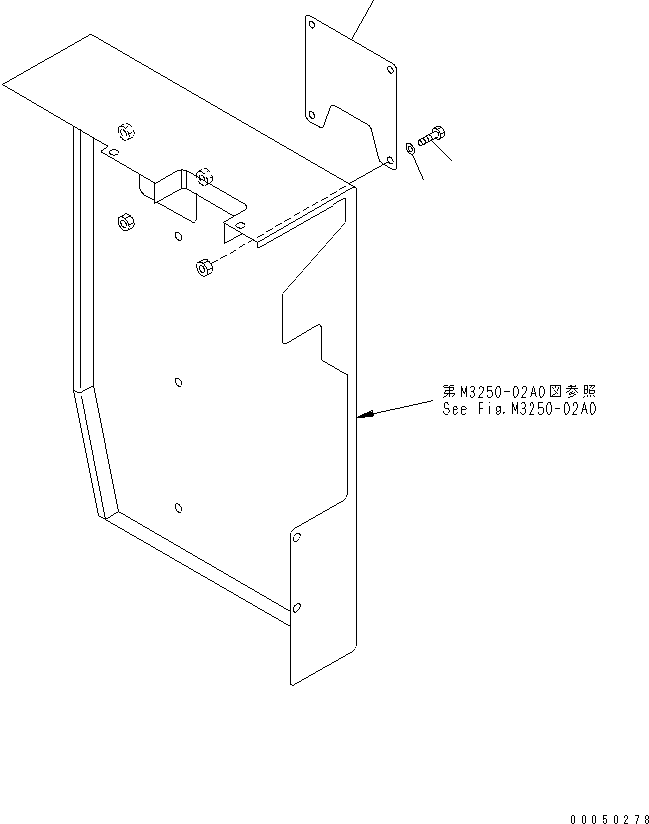 Dump Trucks Komatsu / HM300-2 S/N 2001-2784 (ecot3)(hm300-0c) / SIDE LAMP (SIDE LAMP LESS)(#2001-)(120270 : E0350-01A1)