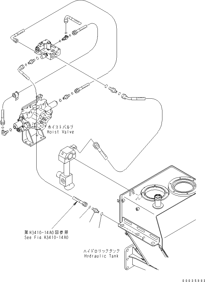 Dump Trucks Komatsu / HM300-1 S/N 1001-UP(hm300-1c) / HYDRAULIC TANK ASS
