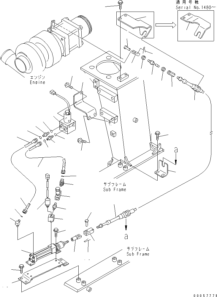 Dump Trucks Komatsu / HM300-1 S/N 1001-UP(hm300-1c) / EXHAUST BRAKE (1/2)(210270 : J3530-01A0)