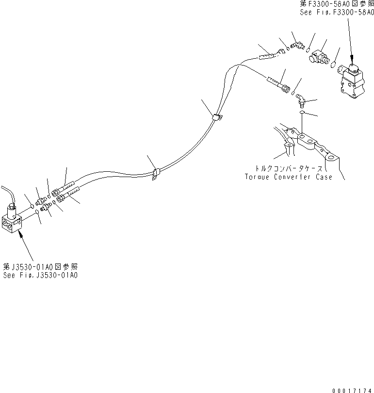 Komatsu parts book diagram for HM300-1 S/N 1001-UP: EXHAUST BRAKE (2/2)