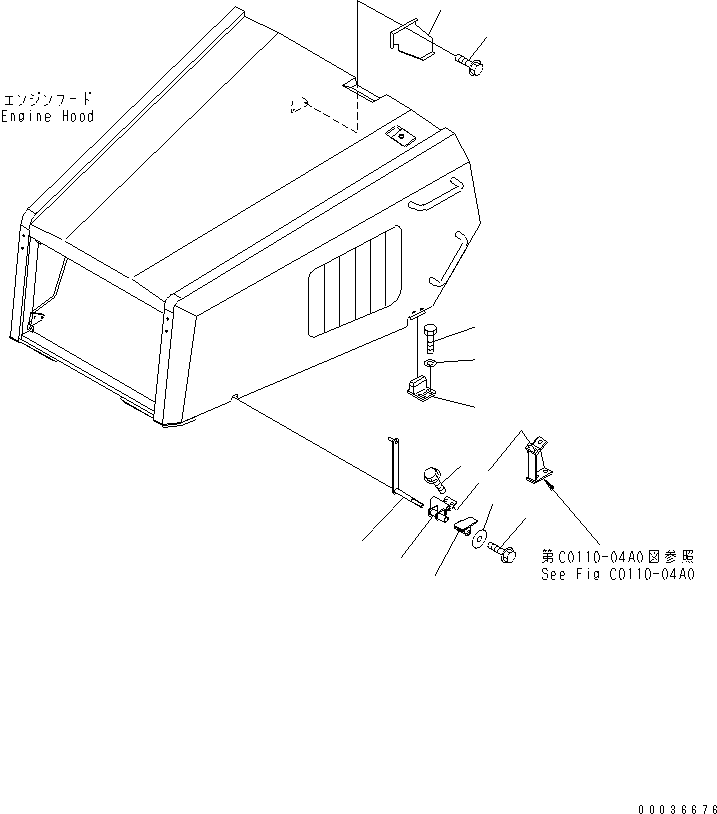 Dump Trucks Komatsu / HM300-1 S/N 1001-UP(hm300-1c) / SEAL (FOR ENGINE HOOD)(#1173-)(300160 : M3141-04A0A)