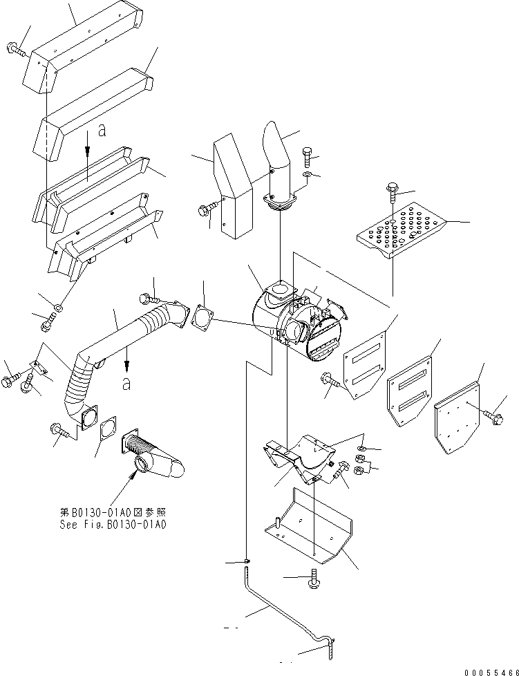 Dump Trucks Komatsu / HM300-1 S/N 1001-UP(hm300-1c) / FENDER SUB ASS