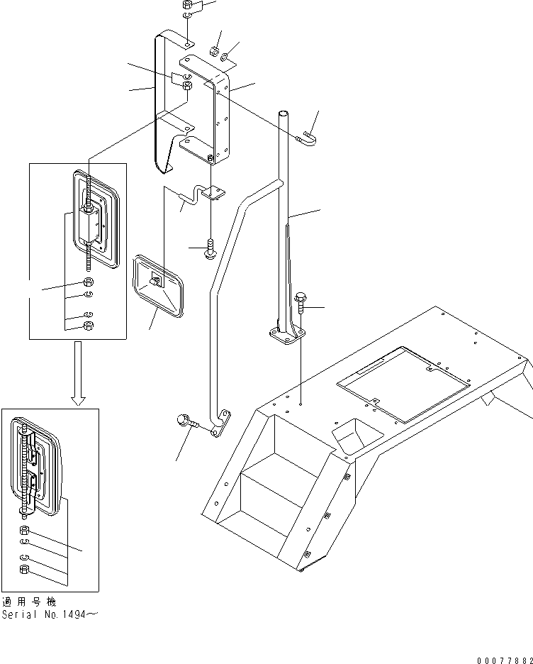 Dump Trucks Komatsu / HM300-1 S/N 1001-UP(hm300-1c) / FENDER SUB ASS
