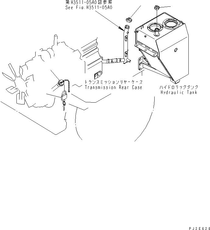 Dump Trucks Komatsu / HM300-1 S/N 1001-UP(hm300-1c) / CAP LOCK(450060 : W3112-01A0)