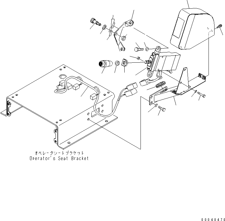 Dump Trucks Komatsu / HM300-2 S/N 2001-2784 (ecot3, For EU)(hm300-2c) / FLOOR (DUMP CONTROL)(#2001-2610)(241230 : K0200-63A0)