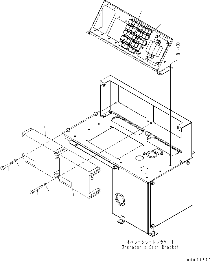 Dump Trucks Komatsu / HM300-2 S/N 2001-2784 (ecot3, For EU)(hm300-2c) / FLOOR (FUSE AND RELAY) (2/2) (WITH FOG LAMP RELAY)(#2611-)(241500 : K0200-84B7)