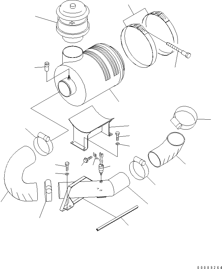Dump Trucks Komatsu / HM400-1 S/N 1001-UP(hm400-1c) / FUEL TANK SUB ASS