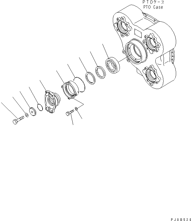 Dump Trucks Komatsu / HM400-1 S/N 1001-UP(hm400-1r) / TRANSMISSION (INPUT)(#(1001-1076))(150130 : F3300-55A0)