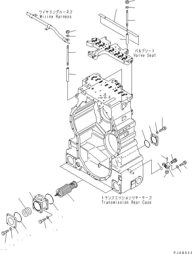Dump Trucks Komatsu / HM400-1 S/N 1001-UP(hm400-1r) / TRANSMISSION (ACCESORY) (1/2)(#(1001-1076))(150290 : F3300-63A0)