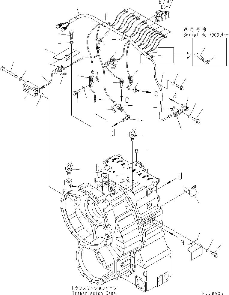Dump Trucks Komatsu / HM400-1 S/N 1001-UP(hm400-1r) / TRANSMISSION (ACCESORY) (2/2)(#(1001-1076))(150310 : F3300-64A0)