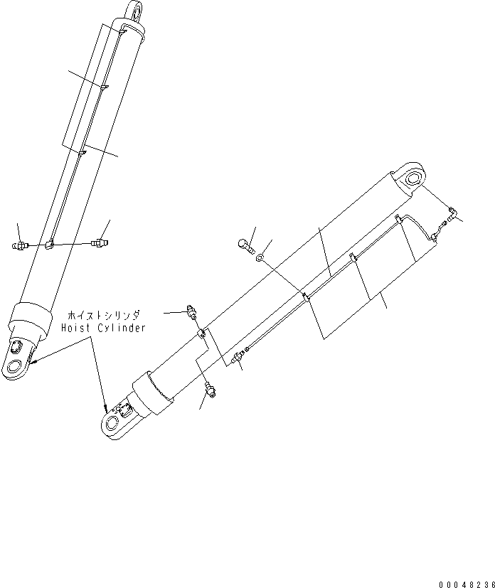 Dump Trucks Komatsu / HM400-2 S/N 2001-2632 (ecot3, For EU)(hm400-2c) / REAR LUBRICATION(#2001-)(151100 : F3720-01A0)