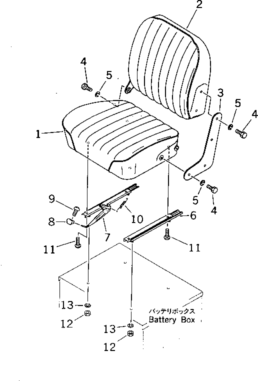 Rollers Komatsu / JV100WP-1 S/N 30003-UP(jv100w1r) / OPERATOR