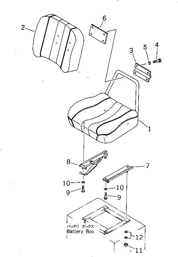 Rollers Komatsu / JV100WP-1 S/N 30003-UP(jv100w1r) / OPERATOR