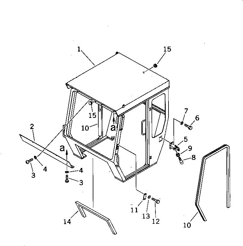 Rollers Komatsu / JV100WP-1 S/N 30003-UP(jv100w1r) / STEEL CAB (C-TYPE) (1/5)(150100 : 5421)