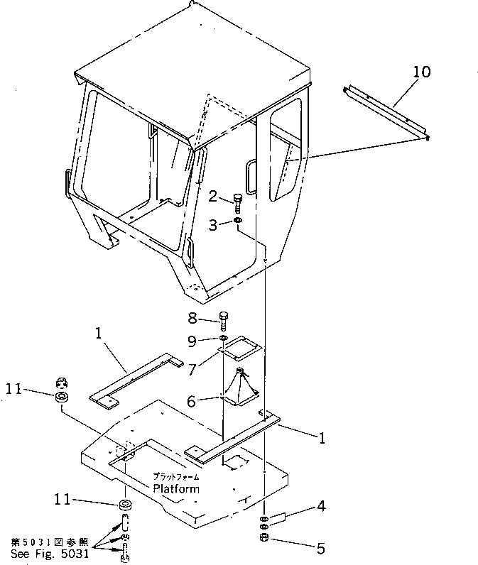 Rollers Komatsu / JV100WP-1 S/N 30003-UP(jv100w1r) / STEEL CAB (C-TYPE) (5/5)(150140 : 5429)