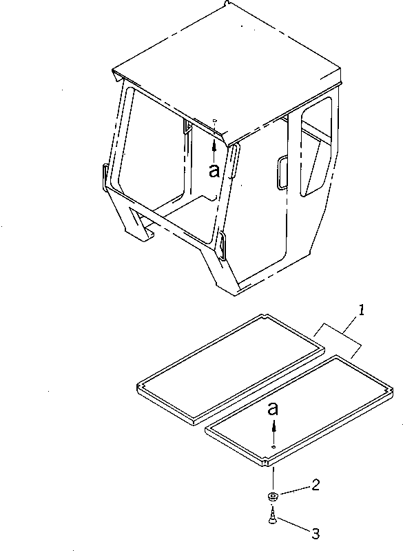 Rollers Komatsu / JV100WP-1 S/N 30003-UP(jv100w1r) / STEEL CAB (C-TYPE) (OPTION)(150150 : 5431)