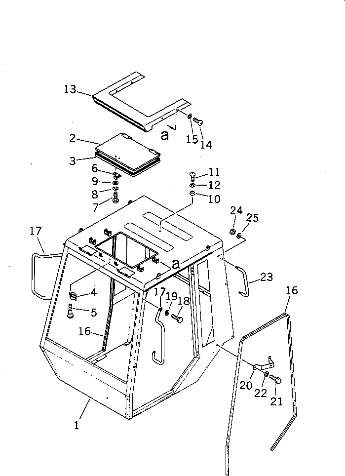 Rollers Komatsu / JV100WP-1 S/N 30003-UP(jv100w1r) / STEEL CAB (WITH ROOF DOOR TYPE) (1/10) (FOR JAPAN)(150180 : 5441)